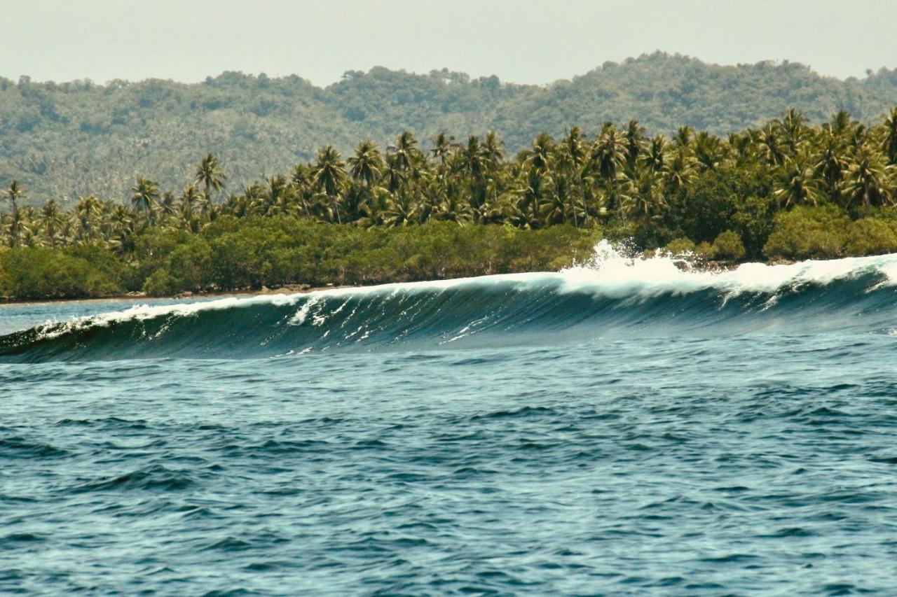 "Triangle Hut" Camp Fuego Siargao Hotel Catangnan Exterior foto